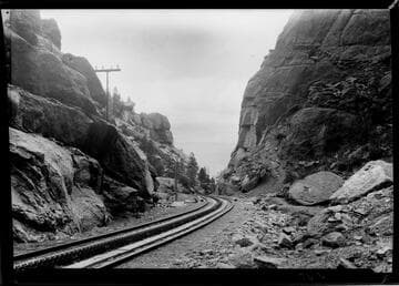 Railroad tracks