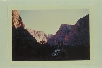 From bedroom in Cataract Canyon.  Up from Mile 200.5