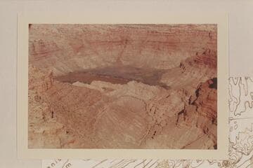 Down Butler Canyon to its mouth. Spanish Bottom at opposite side of the river. Approximate gauge: 30,000 cfs. (?)