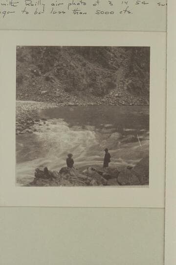 Diamond Creek Rapid. The flow is very low
