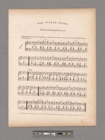 The puzzle waltz