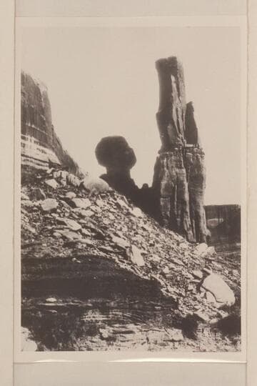 Below Bowknot Bend. Probably Nims photo #20 of 1889, May 28