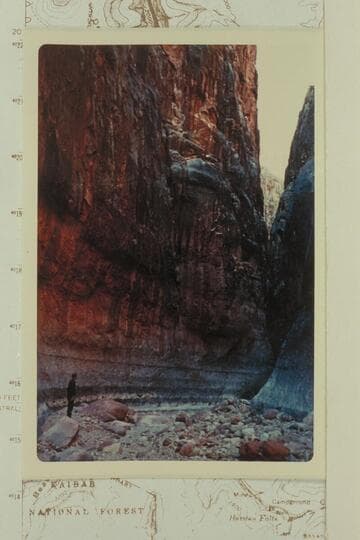 Dye in Matkatamiba Canyon