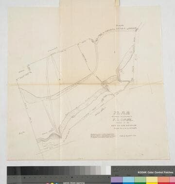 Plan of lands belonging to F.Lopez