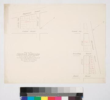 Chadwick Subdivision of Blocks 1, 2 & 12 Woolen Mill Tract