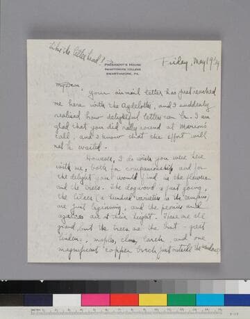 EPH writes to GBH