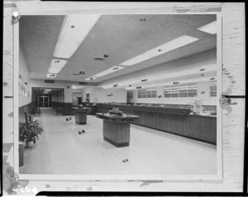 Bank lobby