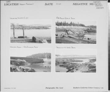 Big Creek, Shaver Lake Dam - Shaver Reservoir - Shaver Dam