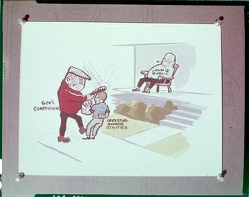 Political cartoon