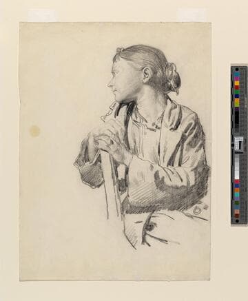 Young Woman Seated
