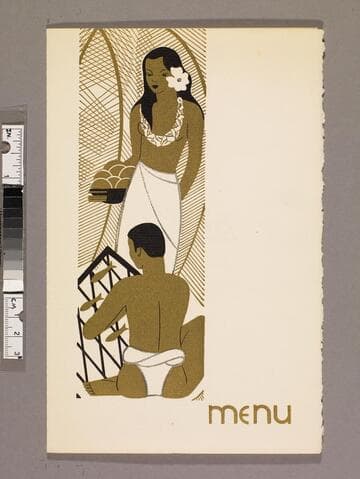 Dinner menu