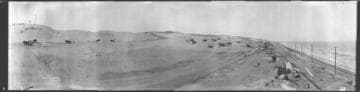 Grading land, Palisades del Rey, Los Angeles. July 19, 1925