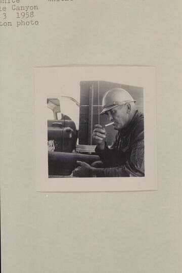 Jim White--"Whitey"--Mr. Georgie White. Marble Canyon