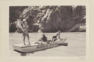 Mary Beckwith; Frank Wright; C. E. Buchan. Boat crew of the "Sandra."