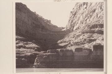 Cove Canyon D Note high water mark on wall