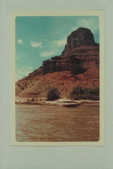 Between the mouth of the Dolores and Moab on the Colorado. Above Fisher Towers