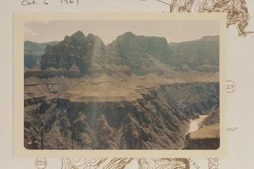 Downriver from Mile 225 1/2 right bank. Compare Wilbur photo #6 in 1904