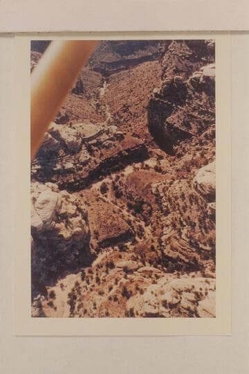 Drainage into upper end of Spanish Bottom. Signs of a trail