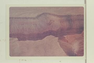 From east to west wall of Marble Canyon at 27 Mile Rapid. Taken from 9,000 ft. elevation