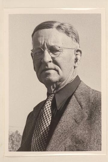 Will R. Chenoweth. Chief of the USGS survey of Cataract and portion of Glen Canyon in 1921. Discovery party to Herbert E. Gregory Bridge in 1921, Oct. Photo taken at Wasco