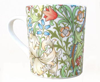 William Morris Golden Lily Mug $12 William Morris Golden Lily Mug $12